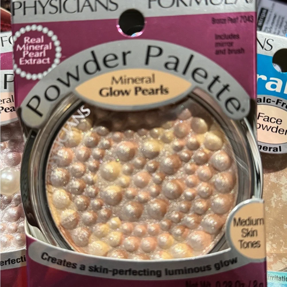 Physicians Formula Glow Pearls Powder Palette - Shimmering Gold and Cream